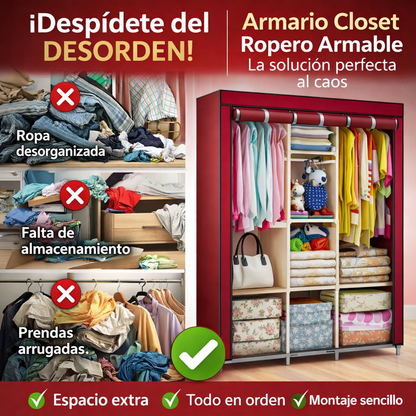 Armario Closet Ropero Armable